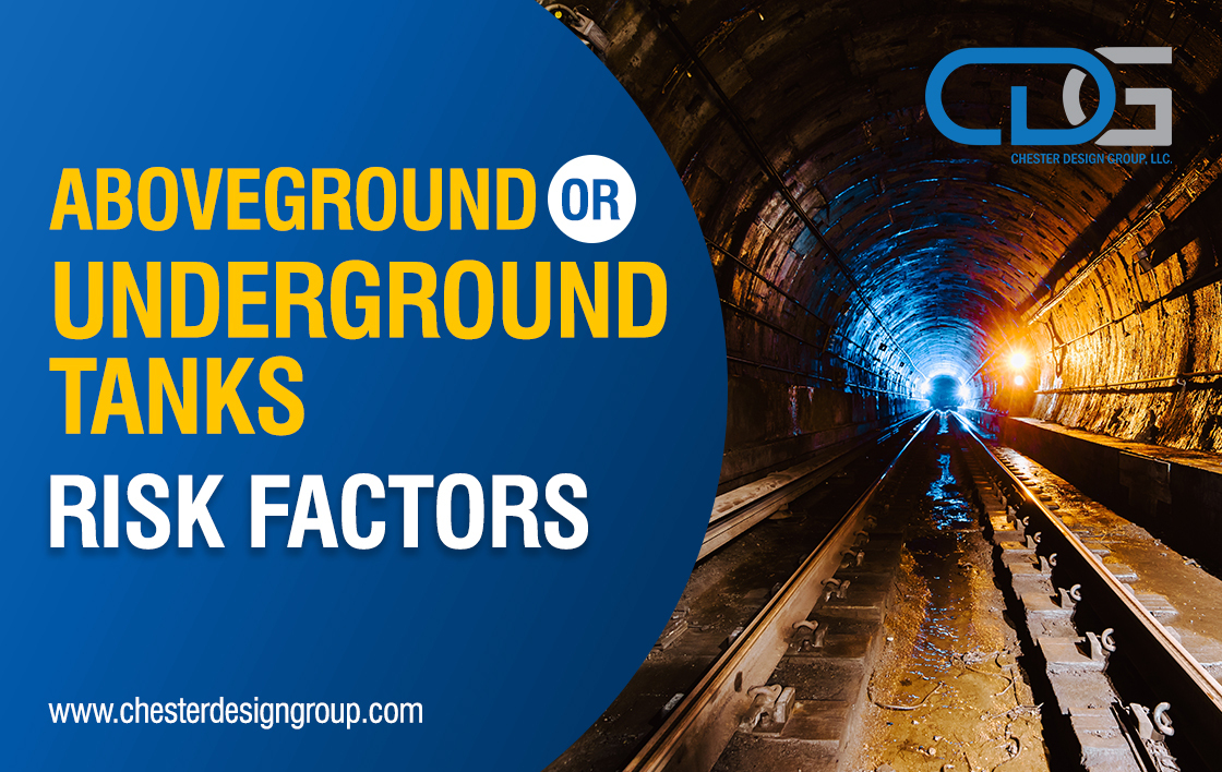 - aboveground or underground